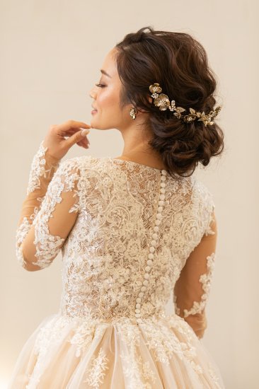 ヘッドドレス シャルロッテ ブロッサム フラワー | GOLD 【レンタル3泊4日基本プラン】