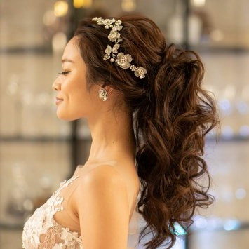 ヘッドドレス シャルロッテ ブロッサム フラワー | SILVER 【レンタル3泊4日基本プラン】