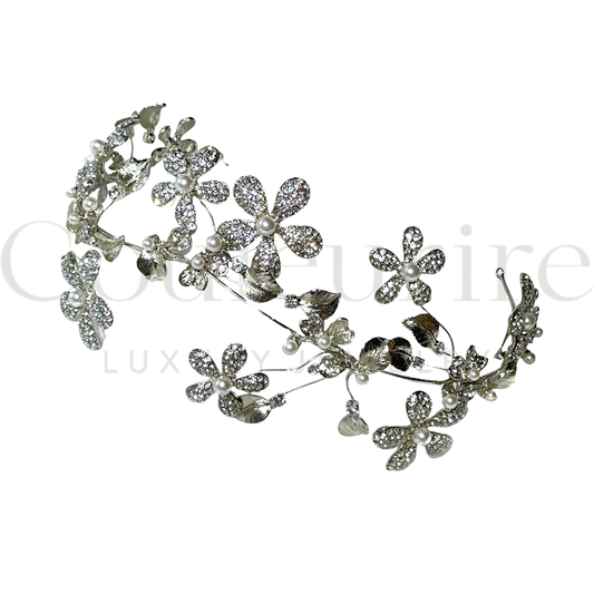 ヘッドドレス ファーナ | Silver 【レンタル3泊4日基本プラン】